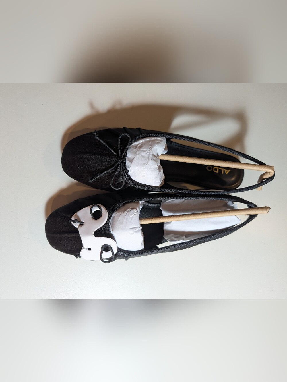 Aldo Arlet Woman's Size 6 Black Ballet Flats NWT